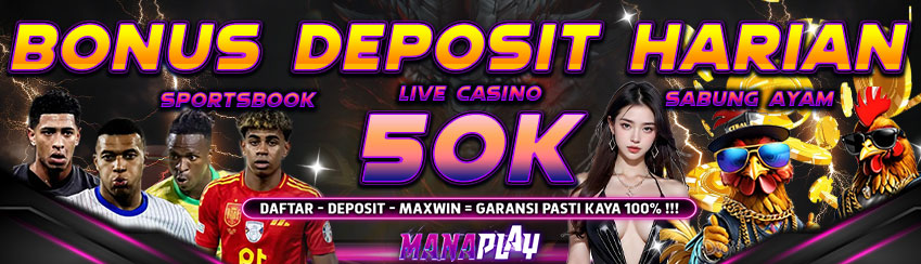 Bonus Deposit Harian (Sportsbook + Live Casino + Sabung Ayam)